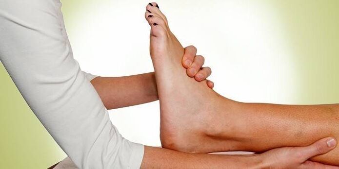 massage to treat ankle osteoarthritis
